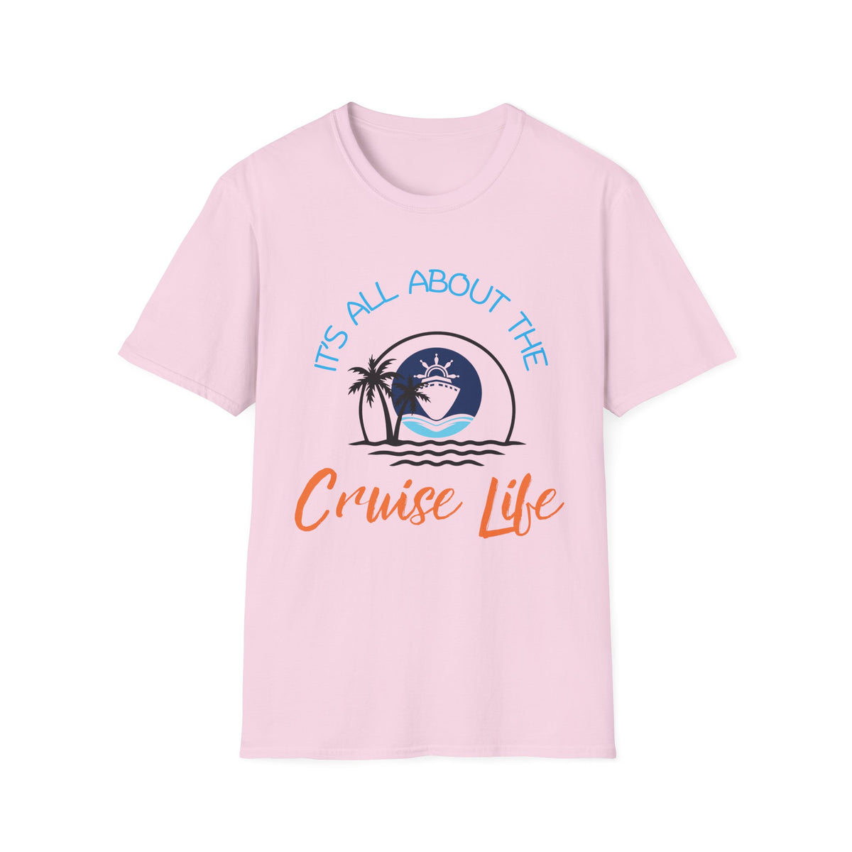 Cruise Life Vacation T-Shirt, Ocean Holiday Tee, Beach Relaxation Top, Travel Adventure Shirt, Summer Trip Apparel