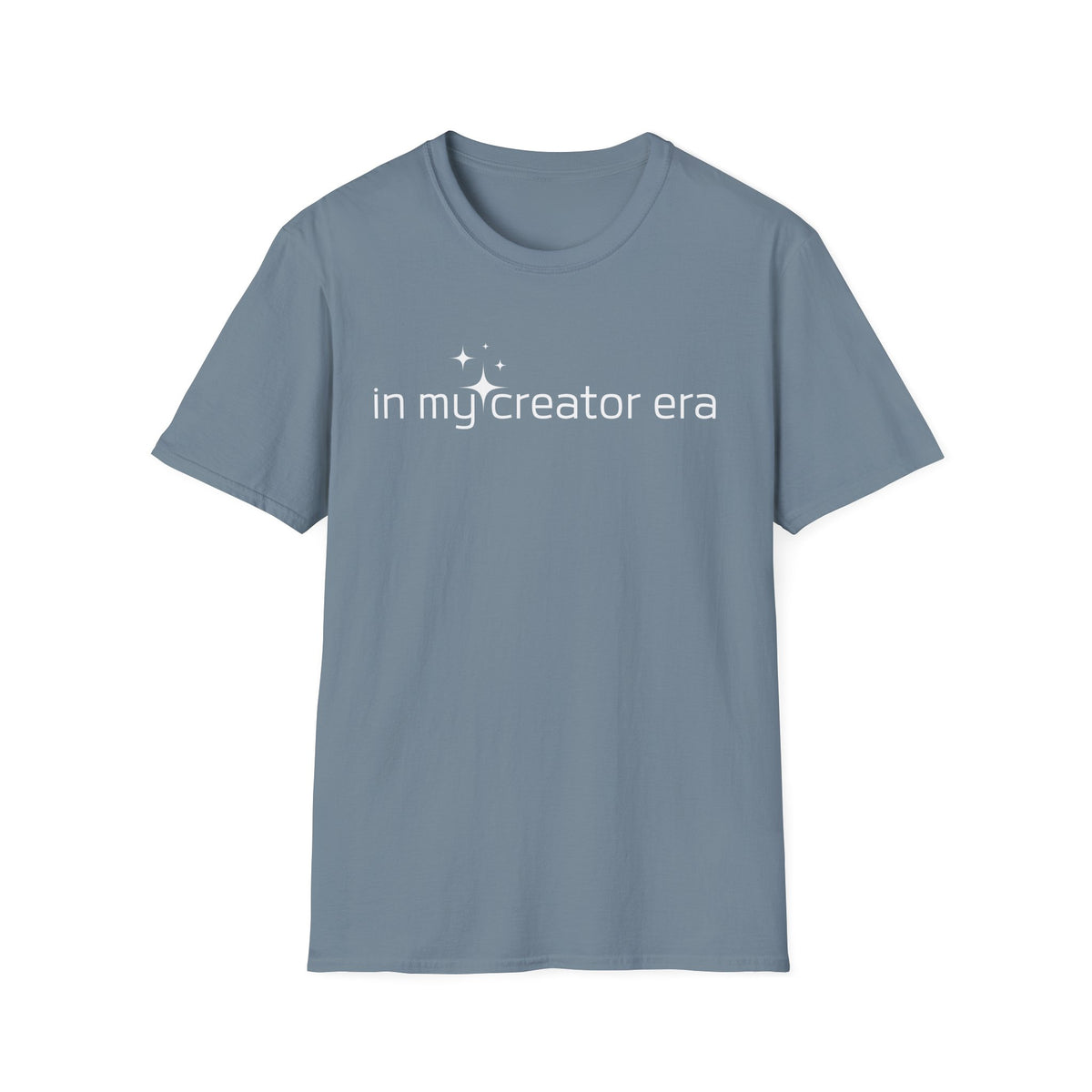 Content Creator Era Unisex Softstyle T-Shirt, Trendy Tee, Influencer Graphic Top, Social Media Blogger Shirt, Virtual Creator Apparel