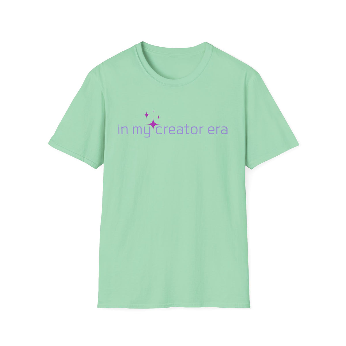Content Creator Era Unisex Softstyle T-Shirt - Graphic Tee for Social Media Influencers, Instagrammers, Vloggers - Blogger Fashion Top,