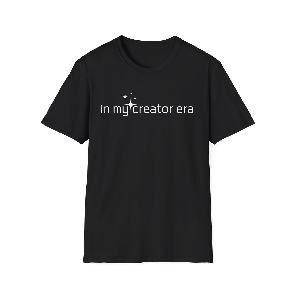 Content Creator Era Unisex Softstyle T-Shirt, Trendy Tee, Influencer Graphic Top, Social Media Blogger Shirt, Virtual Creator Apparel