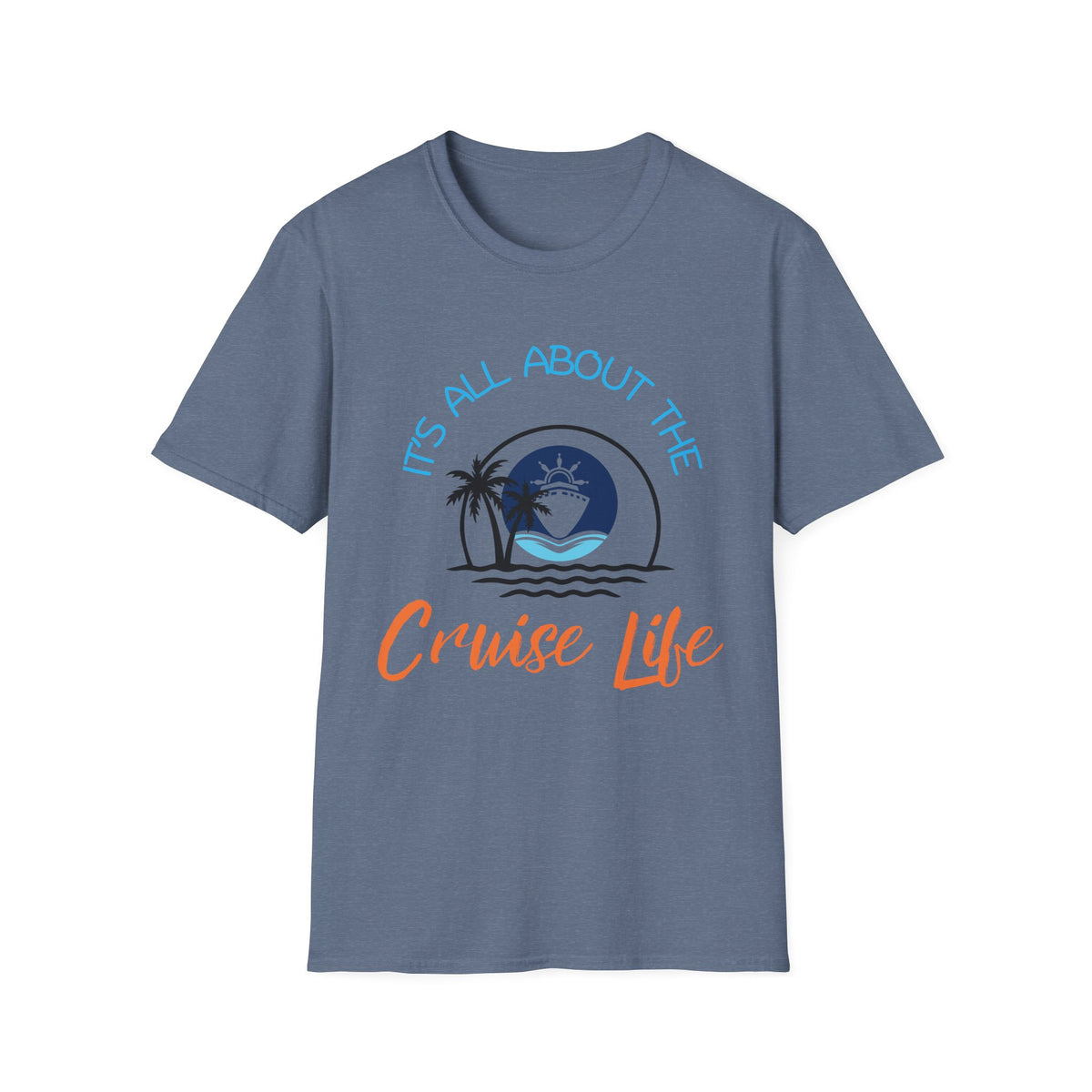 Cruise Life Vacation T-Shirt, Ocean Holiday Tee, Beach Relaxation Top, Travel Adventure Shirt, Summer Trip Apparel