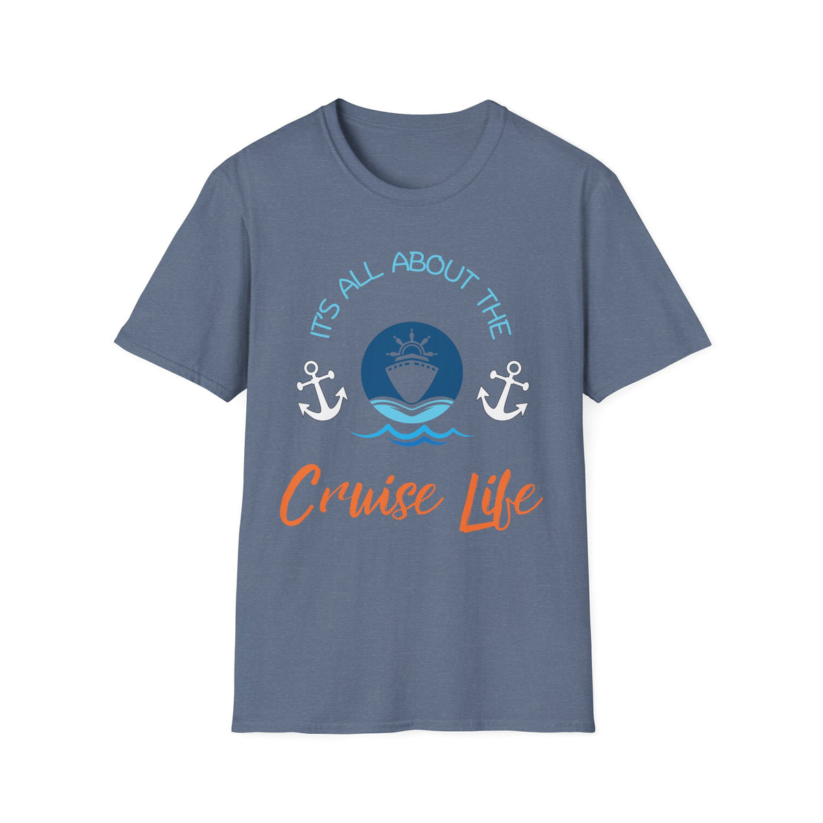 Cruise Life Vacation Tshirt, Unisex Tee Shirt, Nautical Summer Top, Beach Holiday Apparel, Ocean Vibes Clothing