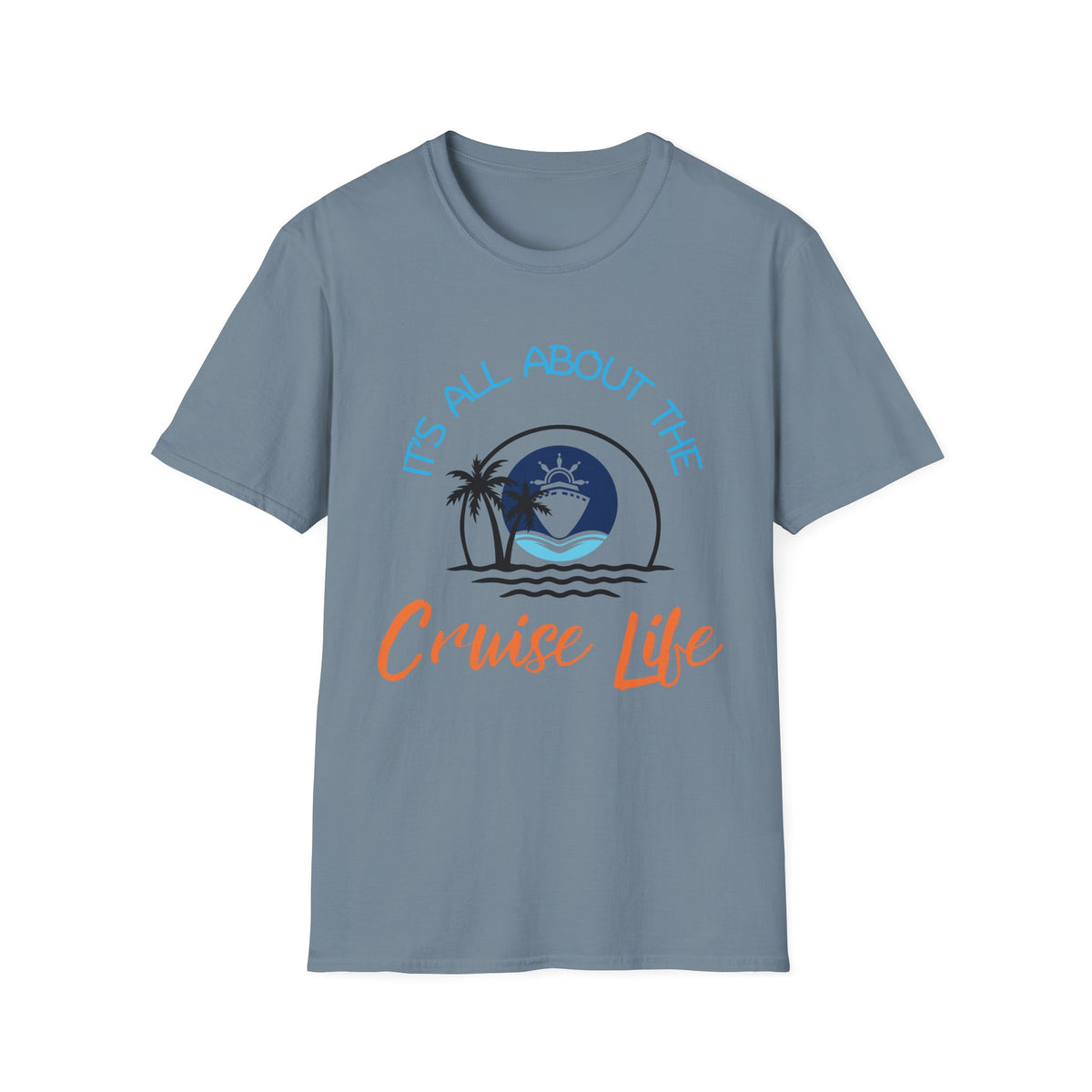 Cruise Life Vacation T-Shirt, Ocean Holiday Tee, Beach Relaxation Top, Travel Adventure Shirt, Summer Trip Apparel