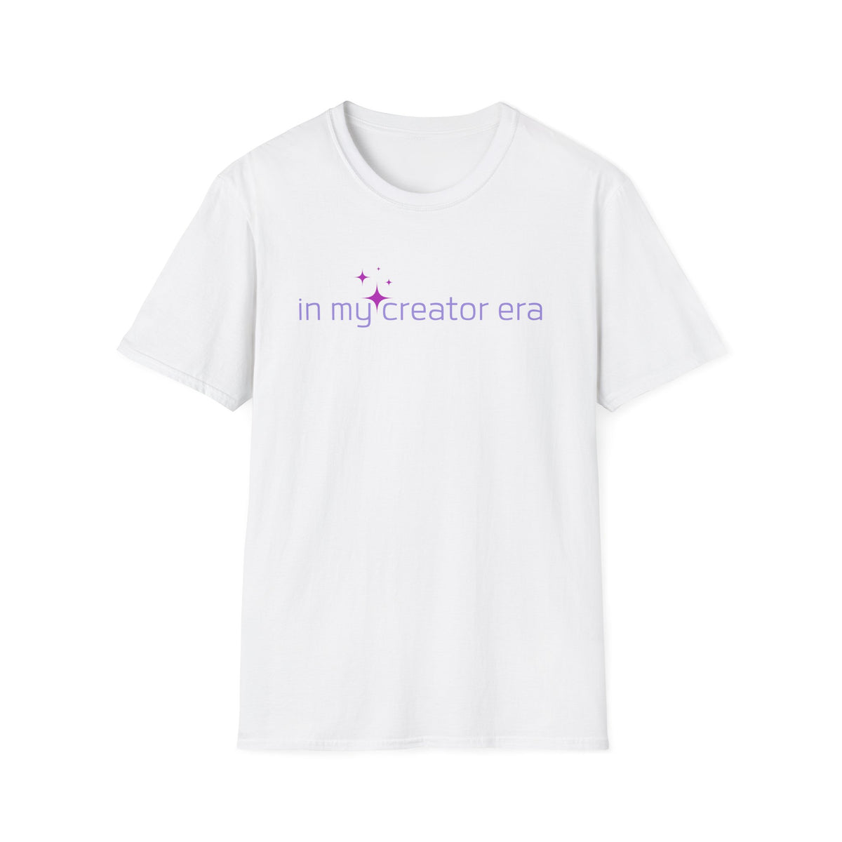 Content Creator Era Unisex Softstyle T-Shirt - Graphic Tee for Social Media Influencers, Instagrammers, Vloggers - Blogger Fashion Top,