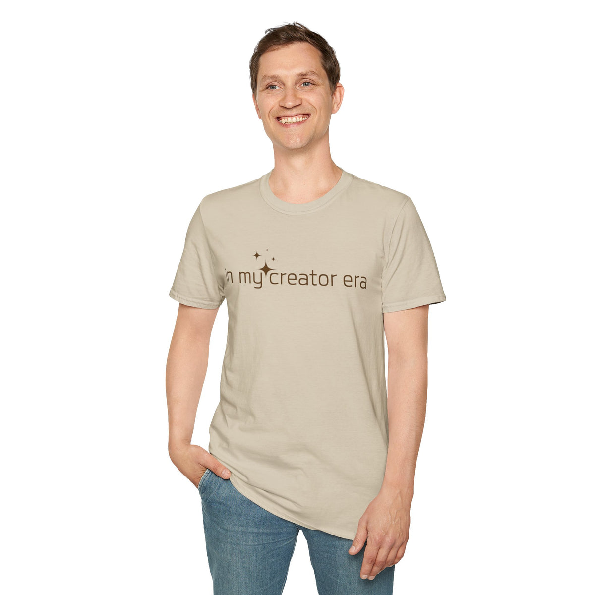 Content Creator Era Unisex Softstyle T-Shirt, Blogger Graphic Tee, Social Media Influencer Shirt, Digital Creator Top, Instagram Fashion Tee