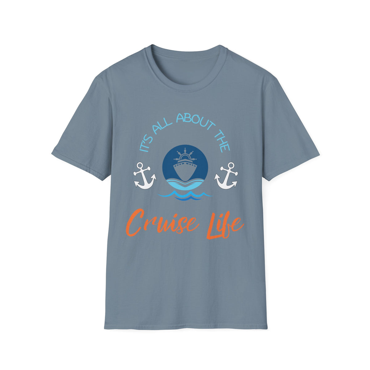 Cruise Life Vacation Tshirt, Unisex Tee Shirt, Nautical Summer Top, Beach Holiday Apparel, Ocean Vibes Clothing