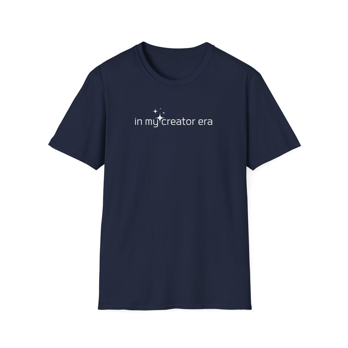 Content Creator Era Unisex Softstyle T-Shirt, Trendy Tee, Influencer Graphic Top, Social Media Blogger Shirt, Virtual Creator Apparel