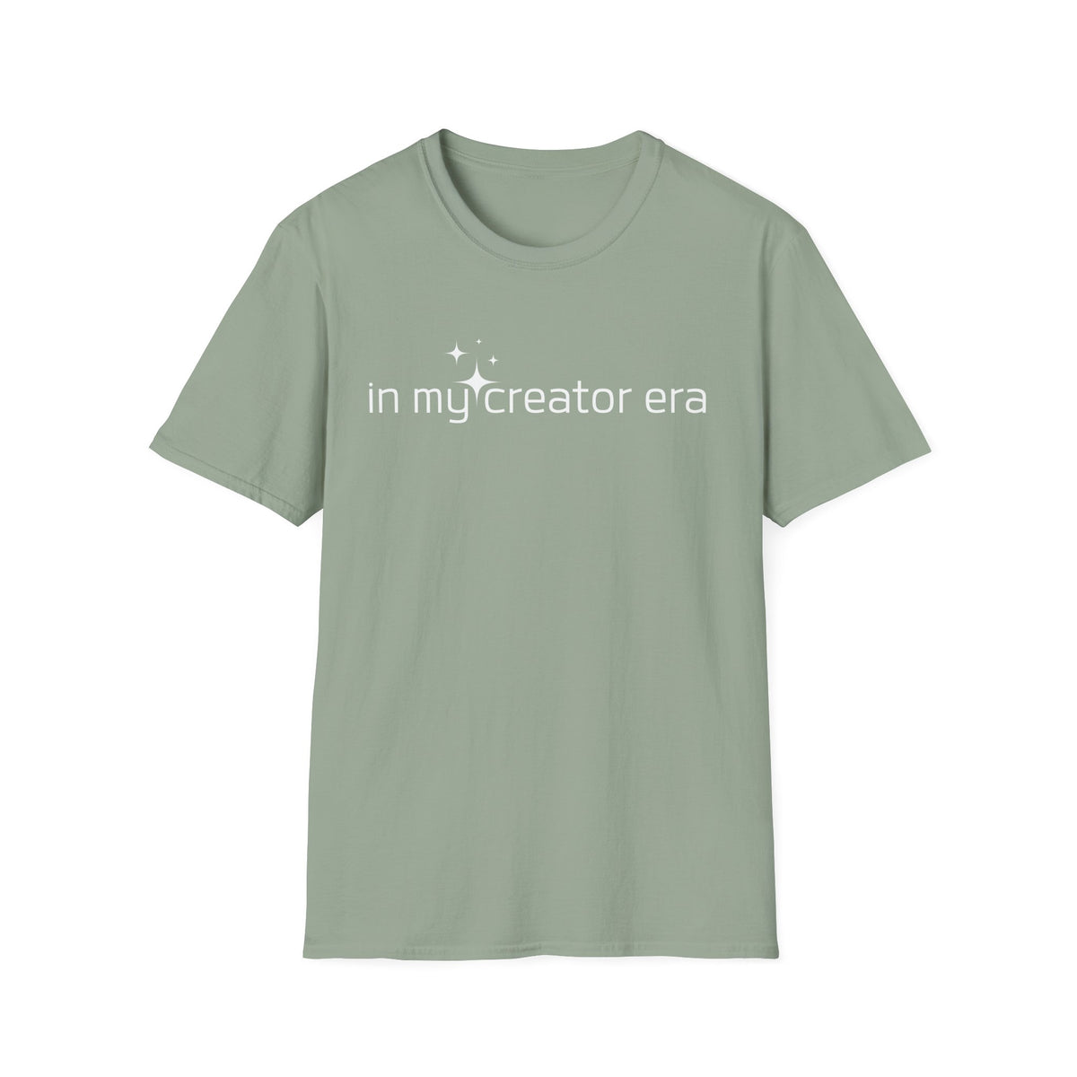 Content Creator Era Unisex Softstyle T-Shirt, Trendy Tee, Influencer Graphic Top, Social Media Blogger Shirt, Virtual Creator Apparel