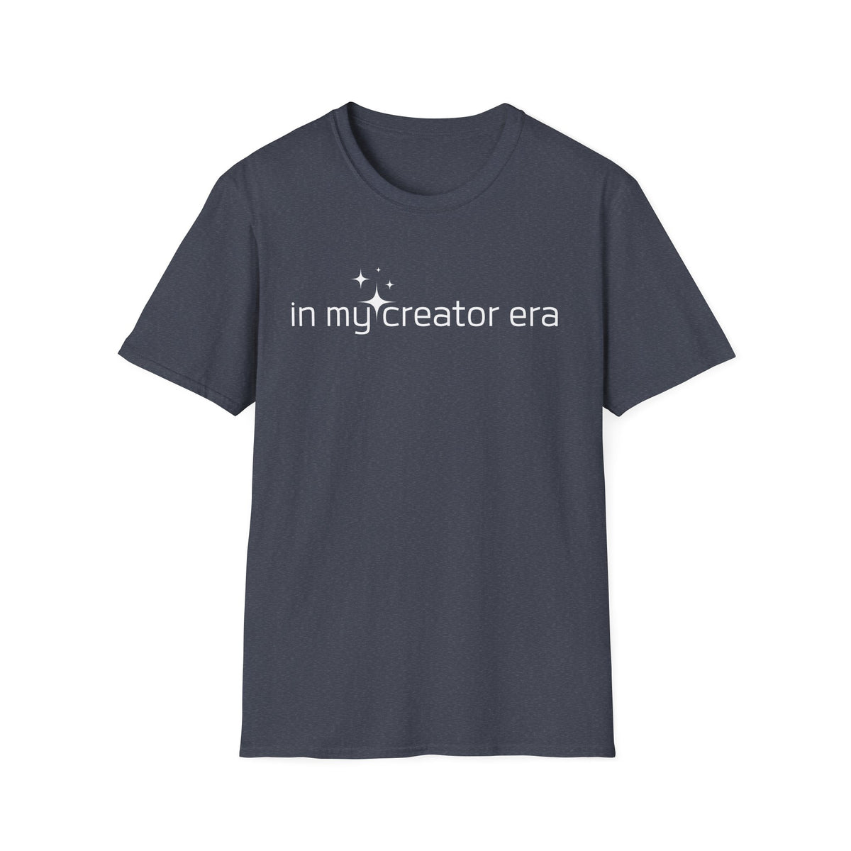 Content Creator Era Unisex Softstyle T-Shirt, Trendy Tee, Influencer Graphic Top, Social Media Blogger Shirt, Virtual Creator Apparel